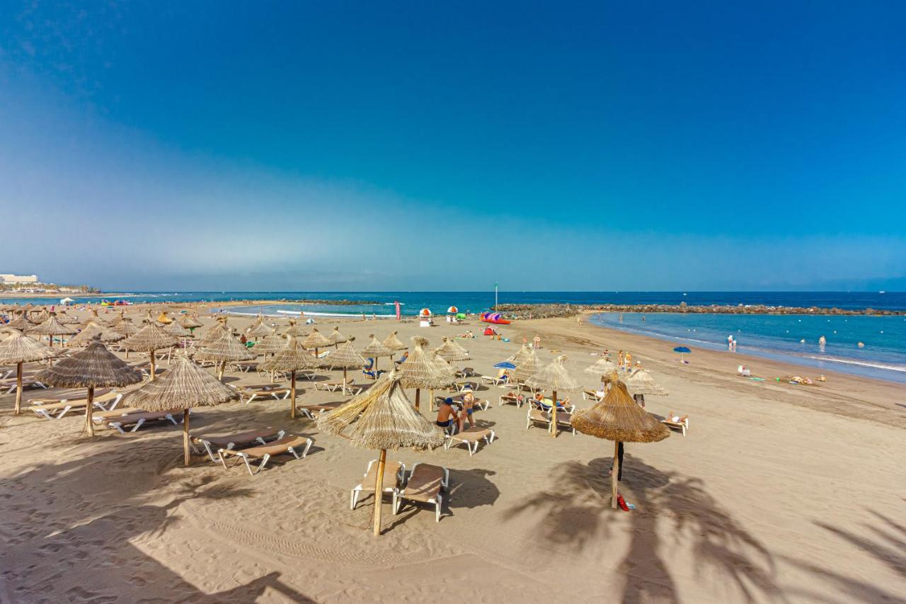 Las Americas Playa Troya In Front Of Beach, Very Quiet Playa de las Americas  Eksteriør bilde