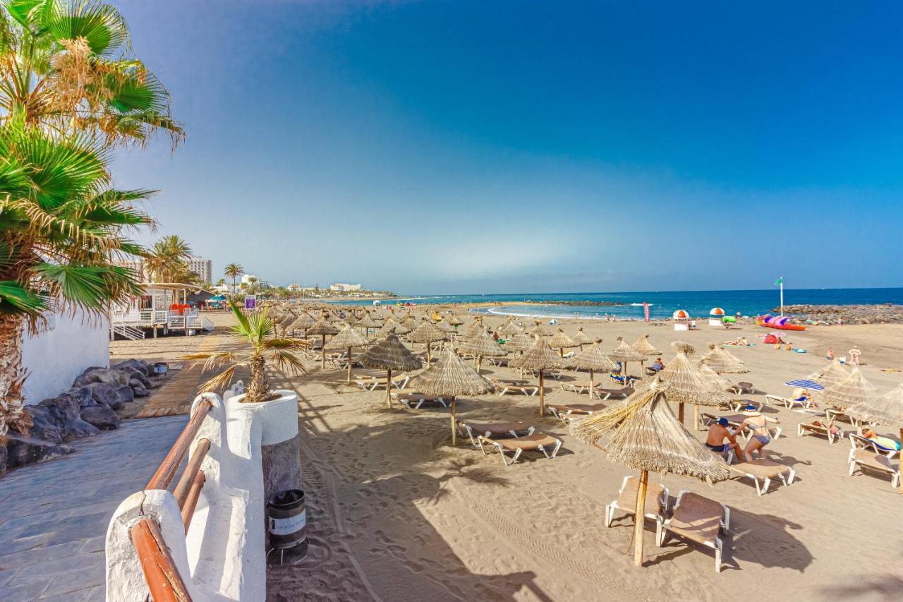 Las Americas Playa Troya In Front Of Beach, Very Quiet Playa de las Americas  Eksteriør bilde